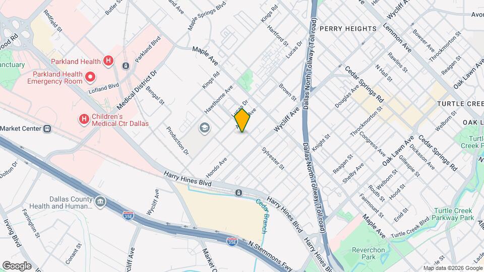 2343 Hondo Ave Mapa y Detalles de la Ubicación