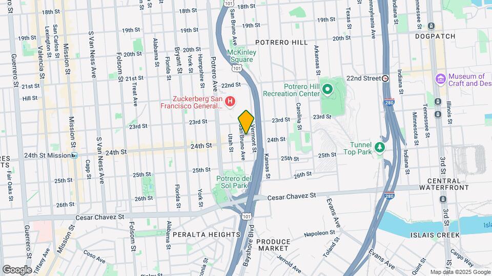 2440 24th St Mapa y Detalles de la Ubicación