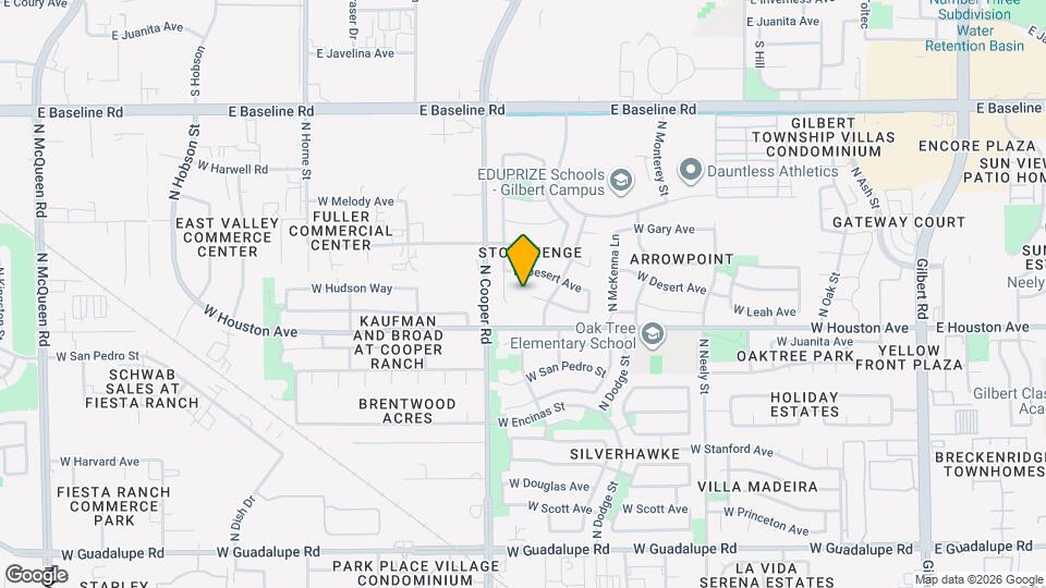 723 W Leah Ct Map and Location Details