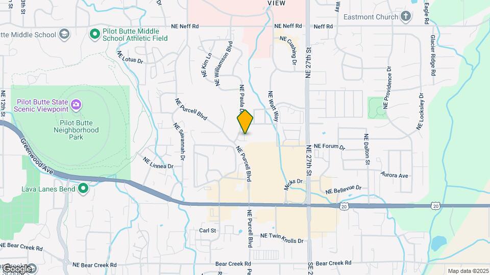 932 NE Paula Dr Map and Location Details