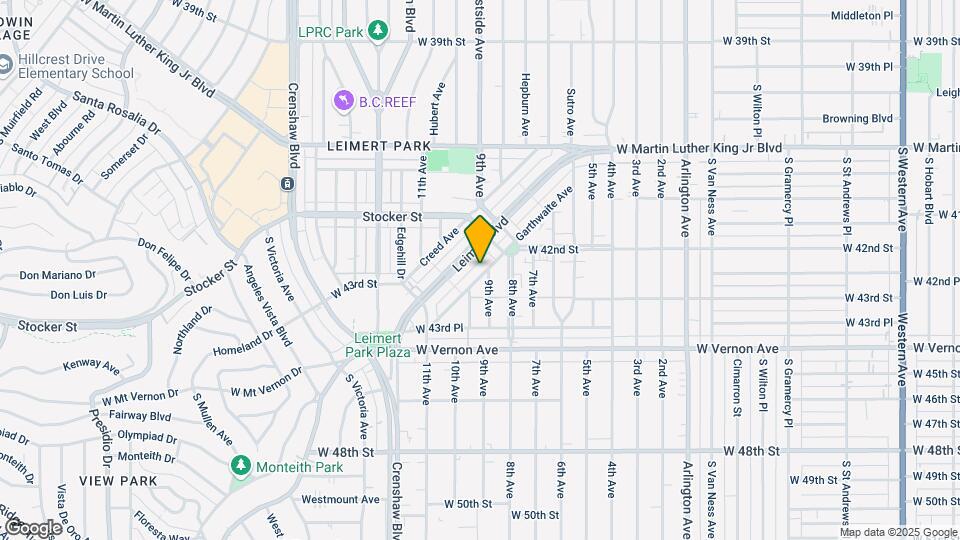 4253 Garthwaite Ave Map and Location Details