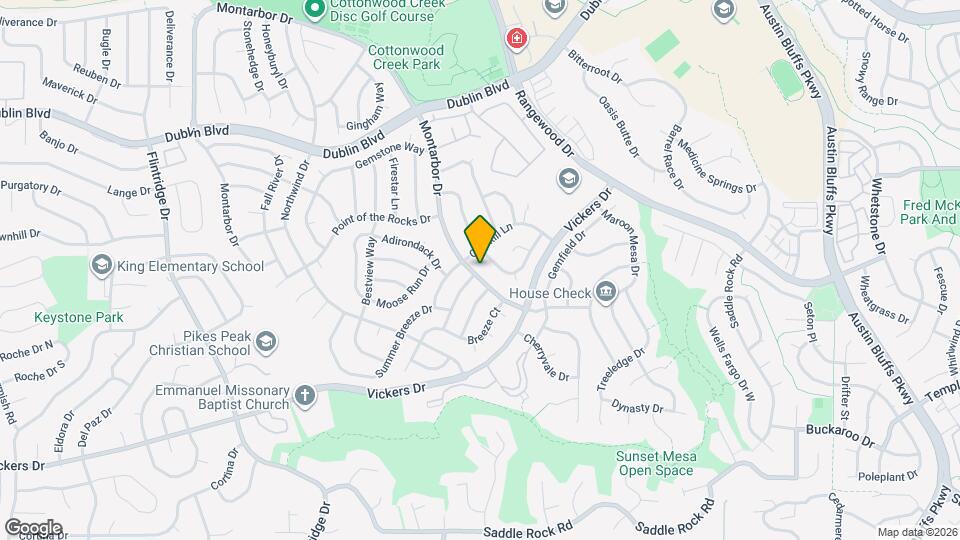 7624 Montarbor Dr Mapa y Detalles de la Ubicación