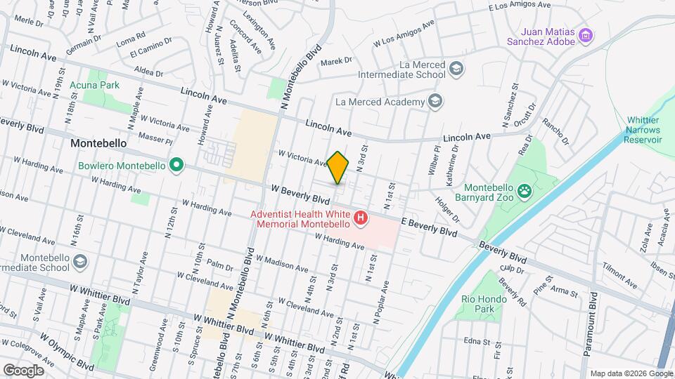 540 N 4th St, Unit 542.5 Map and Location Details