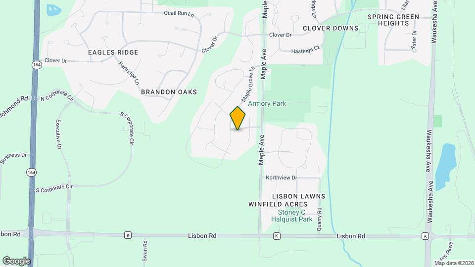 N56W24131 Sussex Preserve Blvd Mapa y Detalles de la Ubicación
