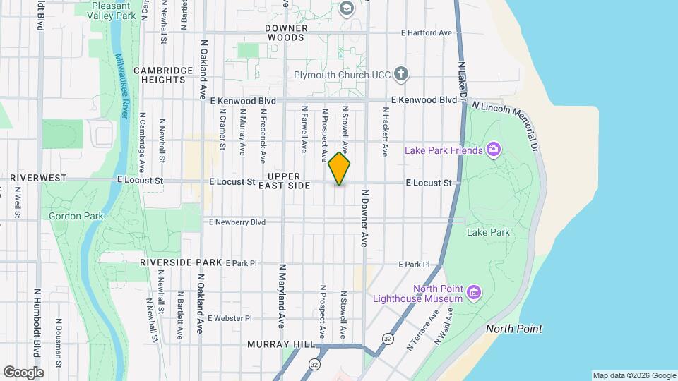 2851 N Stowell Ave Map and Location Details
