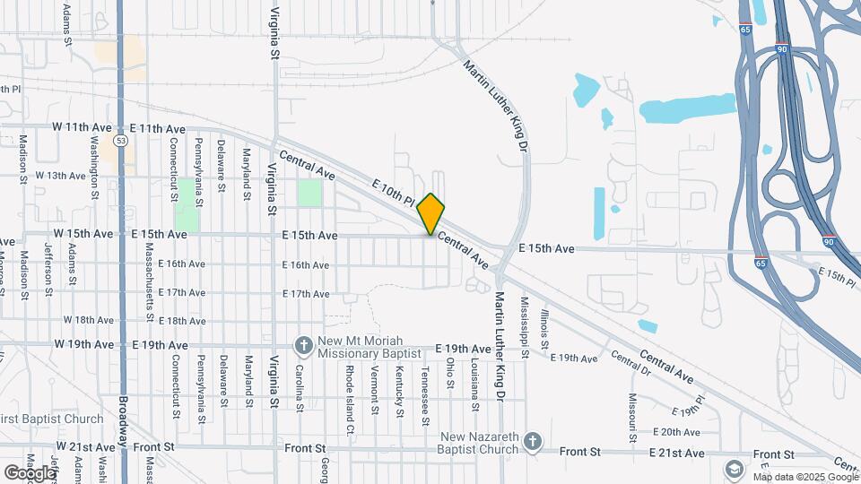 1501 Tennessee St Map and Location Details