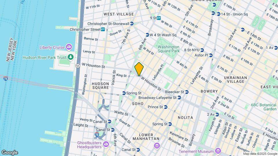 156 Sullivan St Mapa y Detalles de la Ubicación
