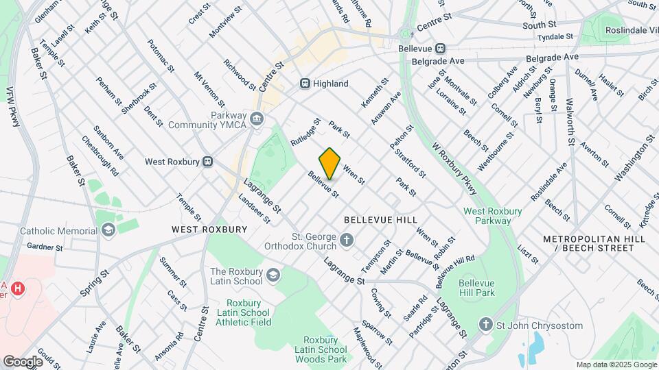 140 Bellevue St Mapa y Detalles de la Ubicación