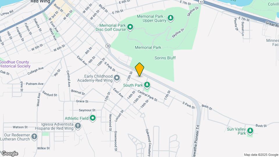 1405 S Park St Map and Location Details