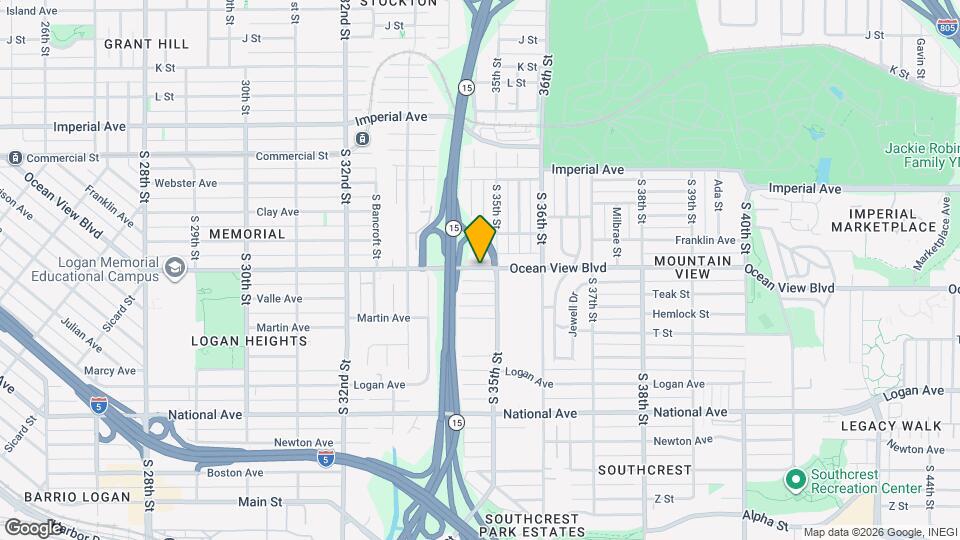 3447 Ocean View Blvd Map and Location Details