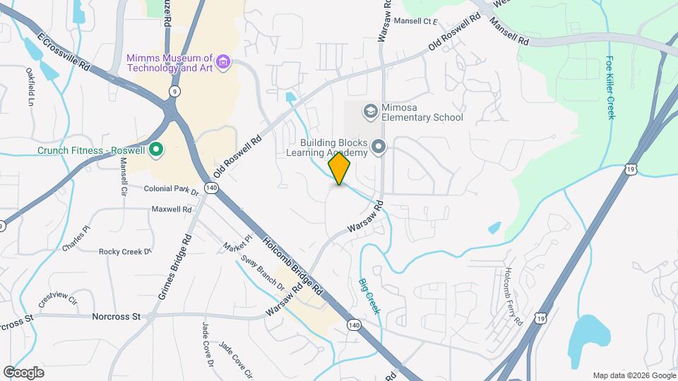 1580 Bainbridge Ln Map and Location Details