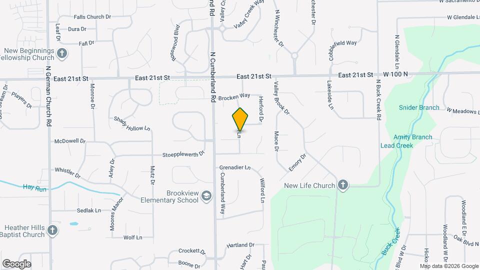 1833 Breman Ln Map and Location Details