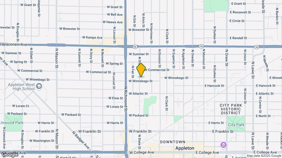 820 N State St Map and Location Details