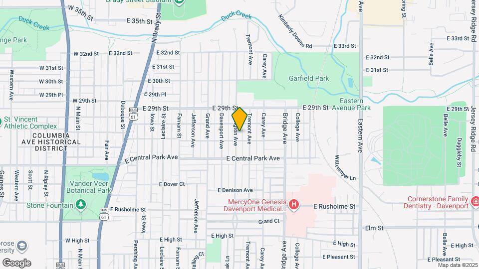 2713 Arlington Ave Map and Location Details