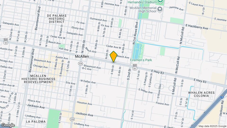 19 S 5th St Mapa y Detalles de la Ubicación