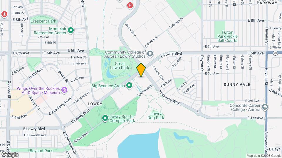 Amira Lowry Map and Location Details