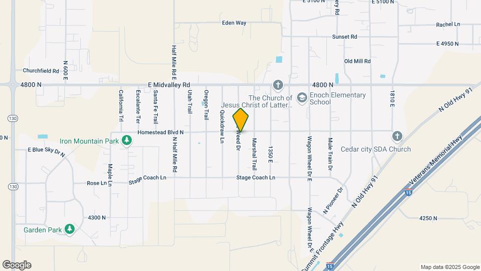 4616 N Tumbleweed Dr Map and Location Details