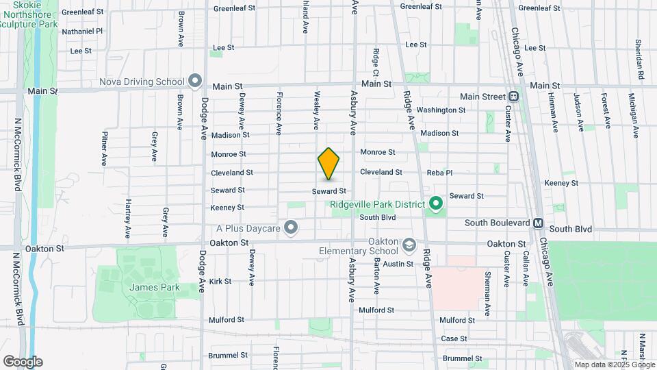 1401 Seward St Map and Location Details