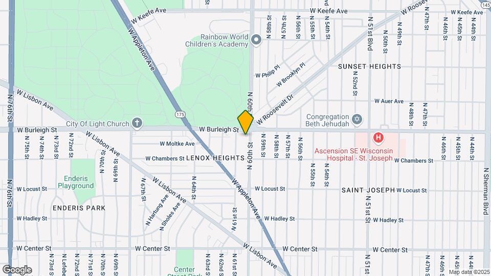 3059 N 60th St Map and Location Details
