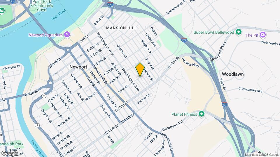 332 E 9th St, Unit 1 Map and Location Details