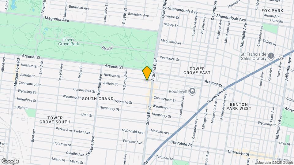 3618-3620 Hartford St Map and Location Details