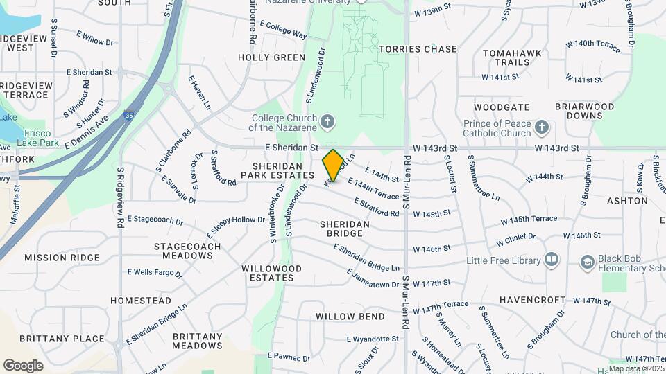 1928 E Stratford Rd Map and Location Details