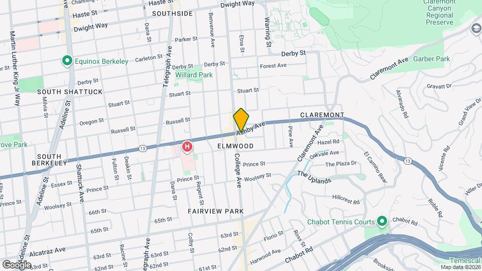 2706 Ashby Ave Map and Location Details