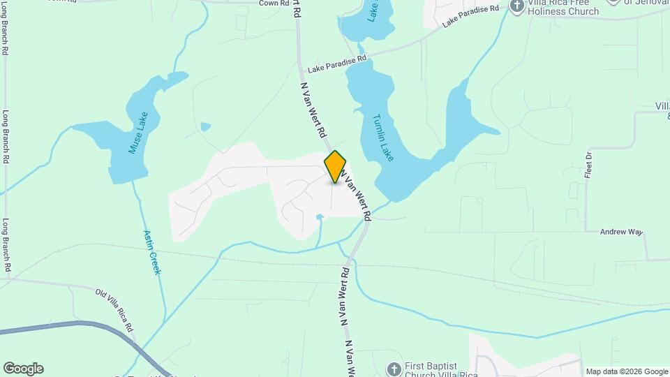 208 Winchester Dr Mapa y Detalles de la Ubicación
