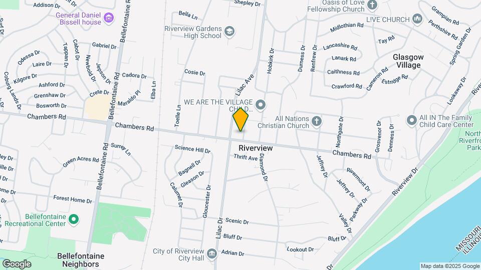 10005 Sheldon Dr Mapa y Detalles de la Ubicación
