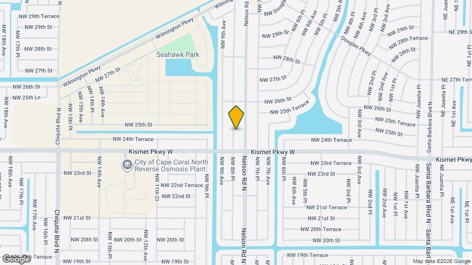 2423 NW 8th Pl Map and Location Details