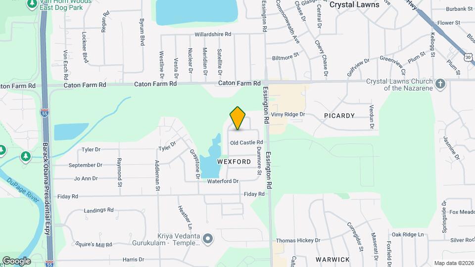 3300 Wexford Ln Map and Location Details