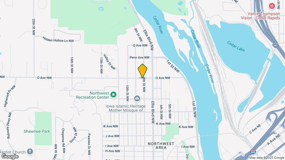 801 O Ave NW Mapa y Detalles de la Ubicación