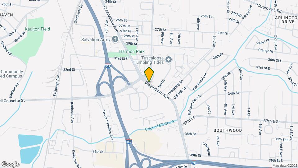 Creekside Apartments Map and Location Details