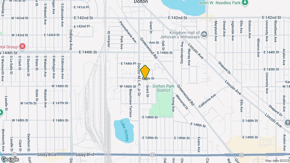 14534 Grant St Map and Location Details