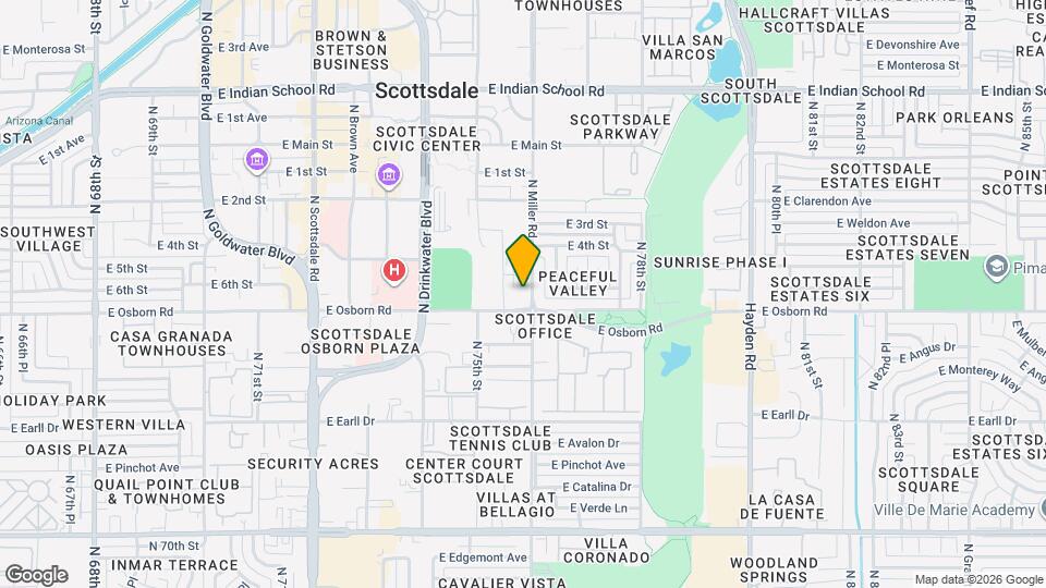 3426 N Miller Rd Map and Location Details