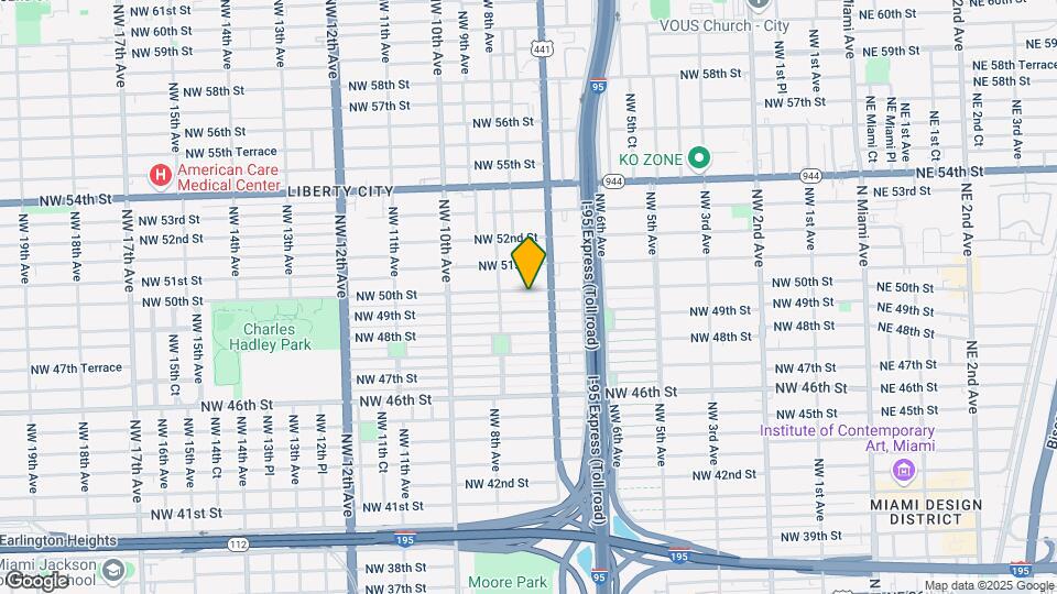 742 NW 50th St Map and Location Details