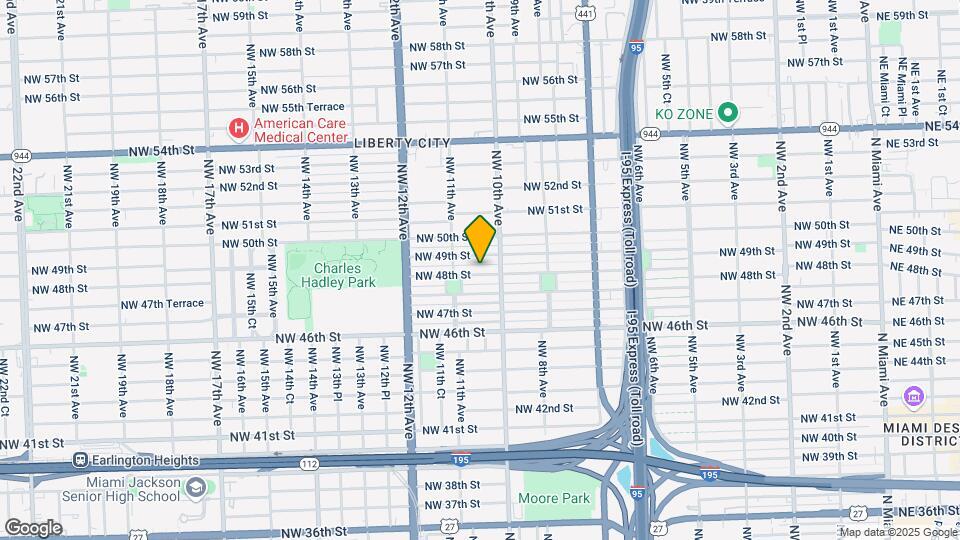 1043 NW 48th St Map and Location Details