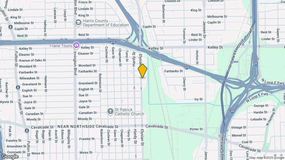 5420 Elysian St Map and Location Details