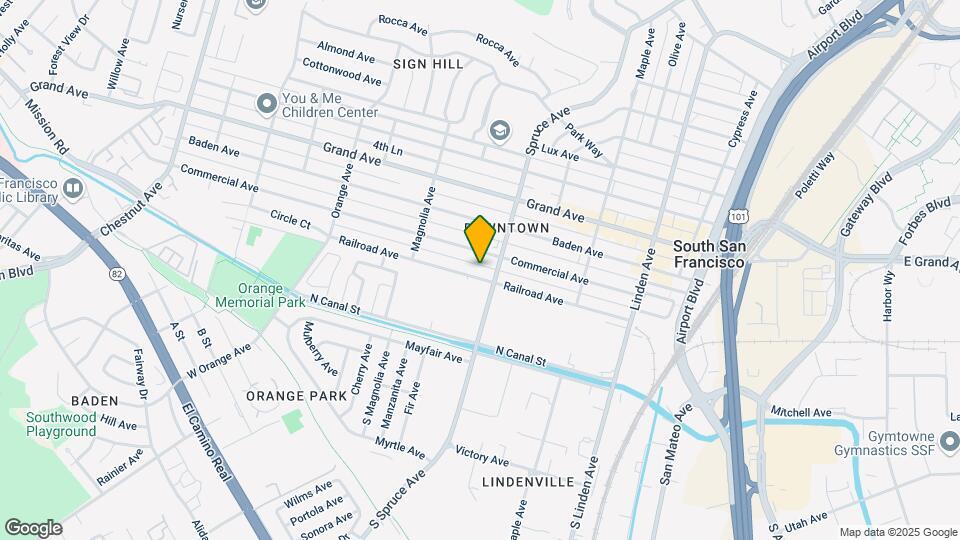 514 Railroad Ave Map and Location Details