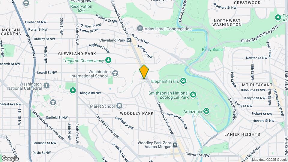 2737 Devonshire Pl NW Map and Location Details