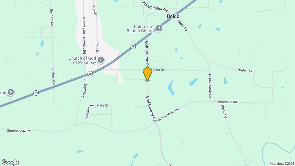 1982 Golf Course Rd Map and Location Details