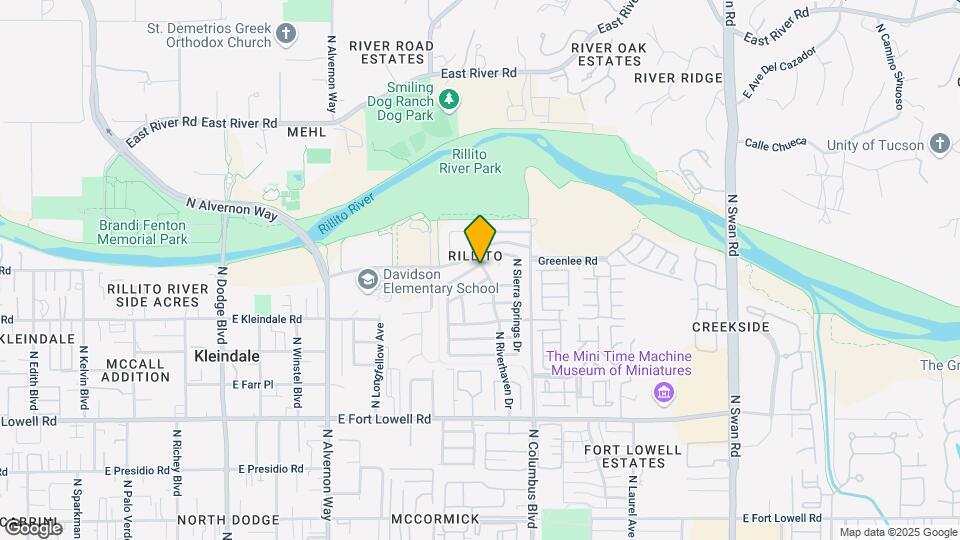 4192 E Boulder Springs Way Map and Location Details