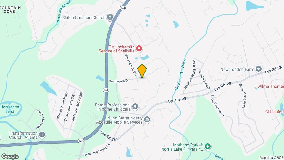 4288 Castlegate Dr Mapa y Detalles de la Ubicación