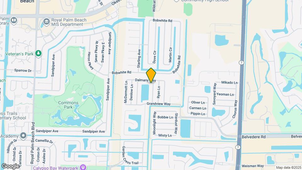 1455 Thornbank Ln Mapa y Detalles de la Ubicación