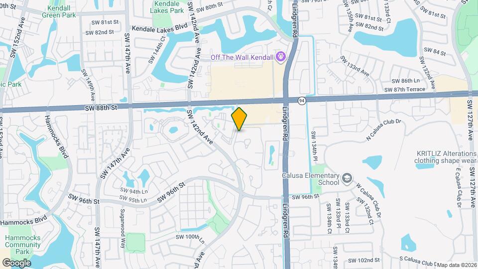 9061 SW 141st Pl Map and Location Details