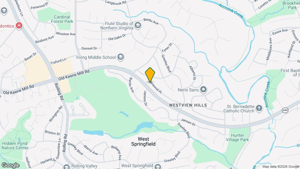 7935 Harwood Pl Map and Location Details