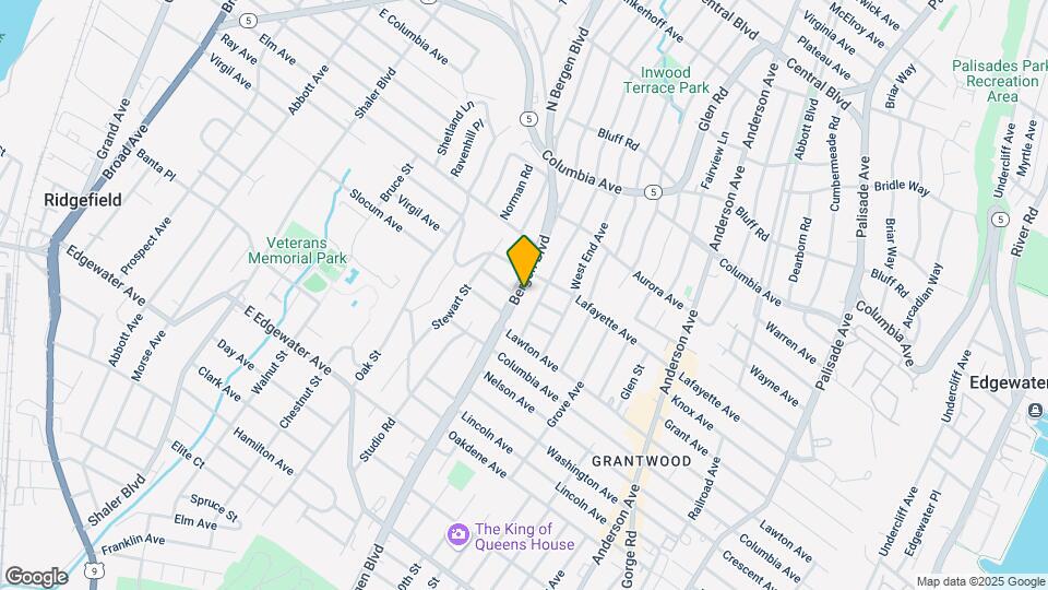 710-712 Bergen Blvd Map and Location Details