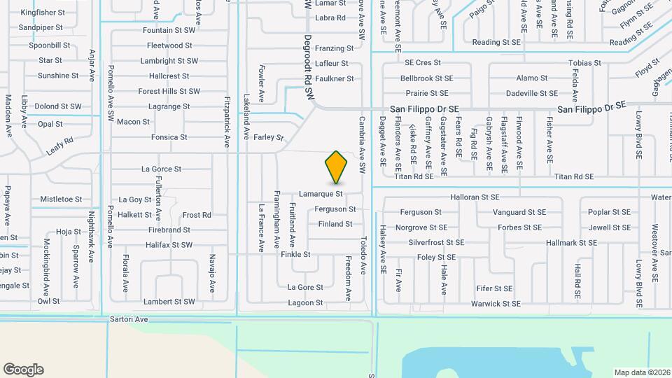 161 Lamarque St Mapa y Detalles de la Ubicación