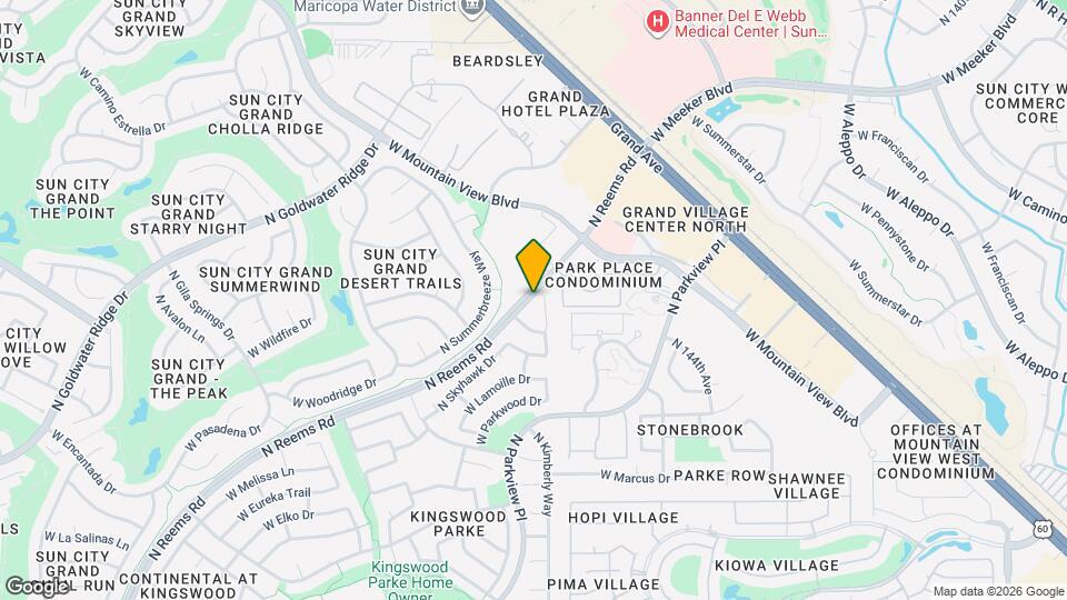 18404 N 147th Dr Map and Location Details