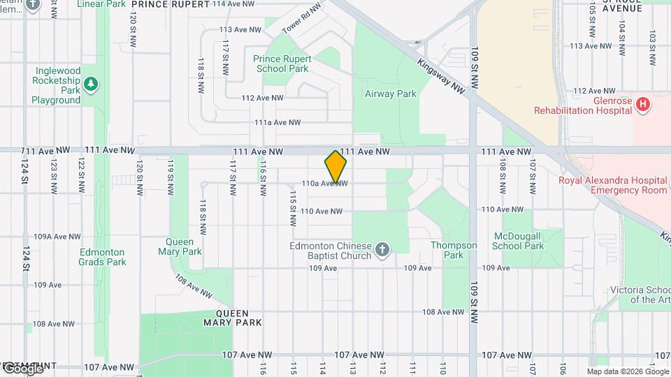 11315 110a Ave NW Map and Location Details